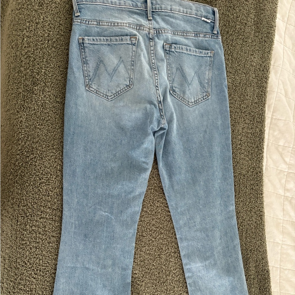 Mother jeans the Insider crop pointy Fray